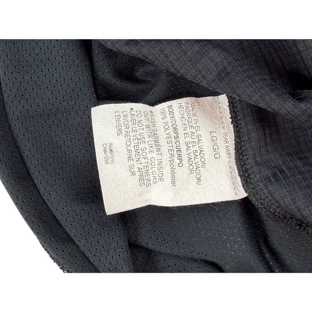 Under Armour Run Womens Black Pink Graphic Mesh Back Performance‎ Tee Shirt LG - Picture 5 of 8